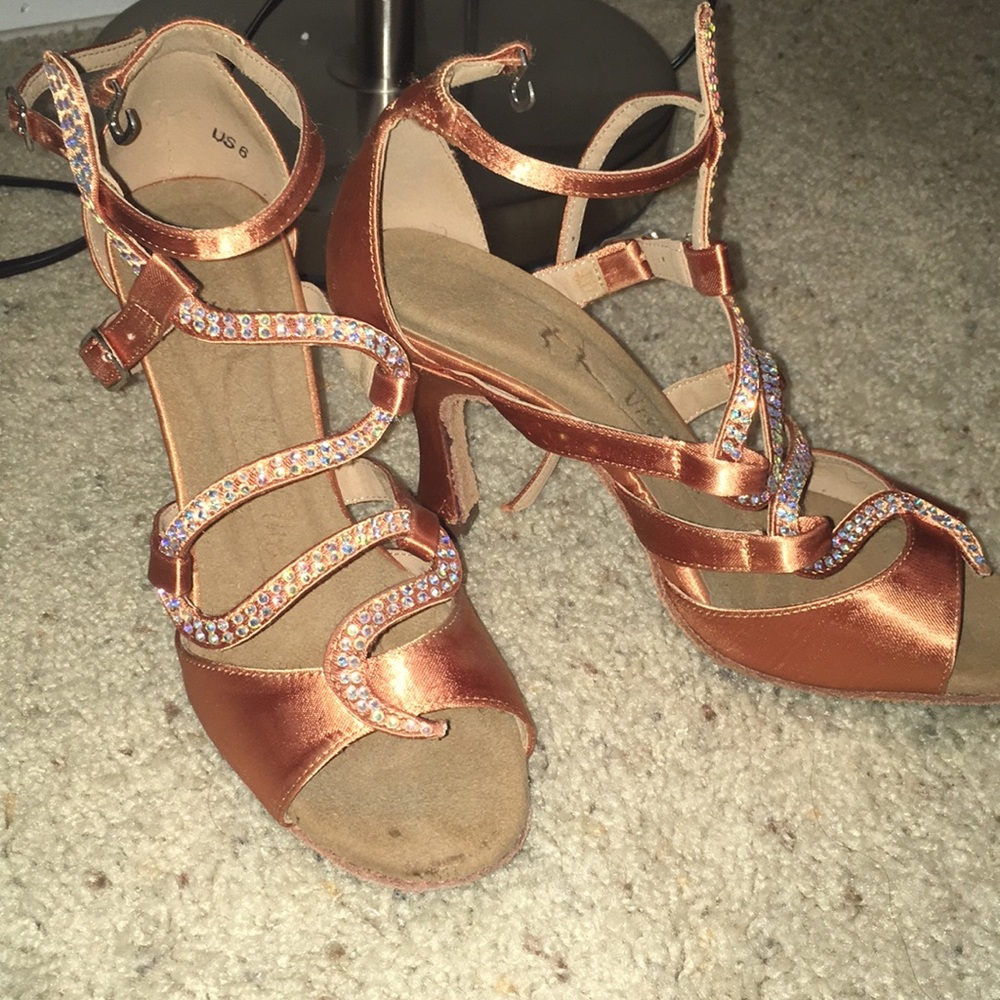 Ballroom dance shoes. Latin/salsa
